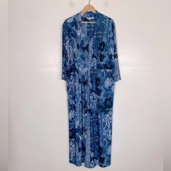 dana maxi dress Angel Maternity Dana Maternity Maxi Dress in Black Leaf Print
