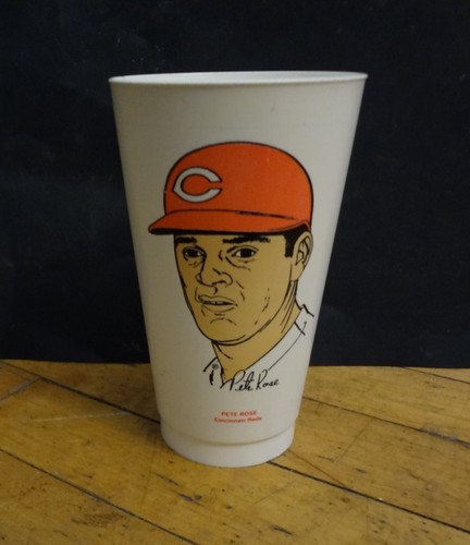 1972 7-11 Slurpee Cup PETE ROSE Cincinnati Reds 7 Eleven - MINT | eBay