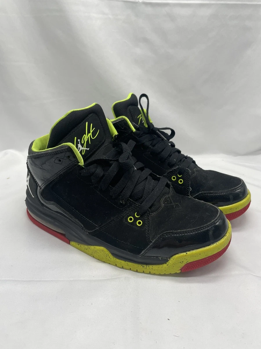 Neon green jordan clearance 12