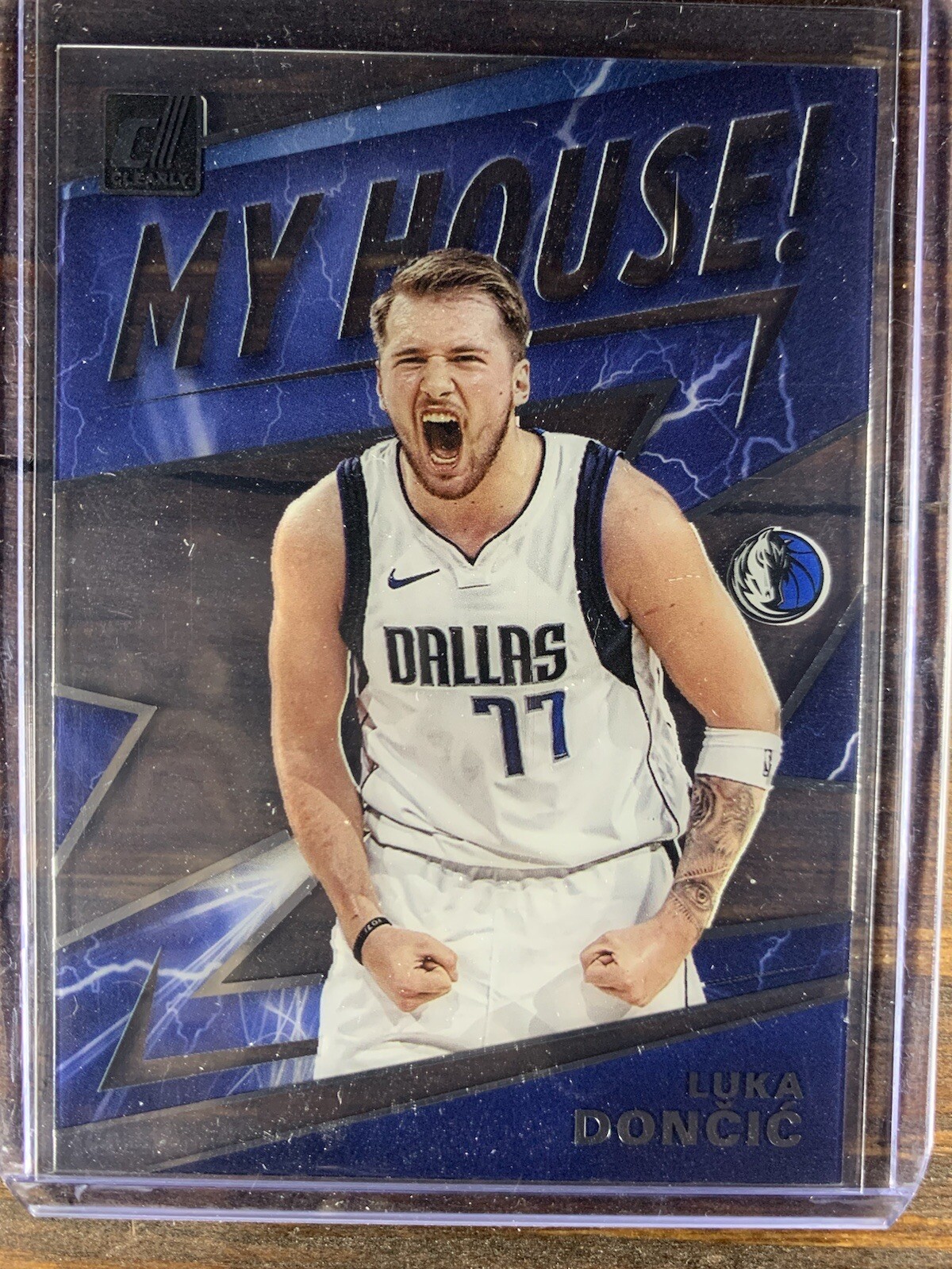 2019-20 Clearly Donruss Basketball Luka Doncic My House Card #1 Mavericks NBA
