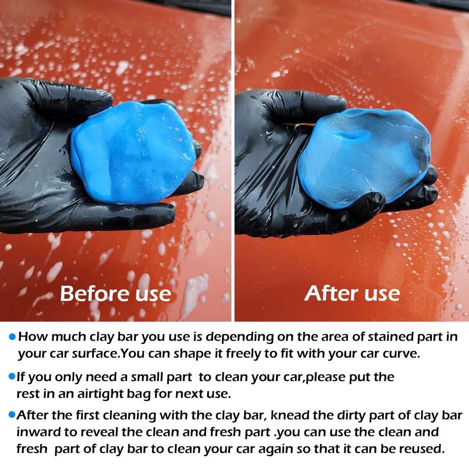 Автомобильные глиняные бруски 400 г и глиняные бруски смазочные таблетки упаковка 8 шт. (1 шт. = 16) - Изображение 3 из 4