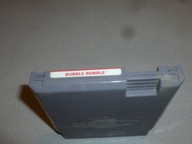 NINTENDO NES VIDEO GAME CARTRIDGE BUBBLE BOBBLE CART ONLY TAITO RARE 