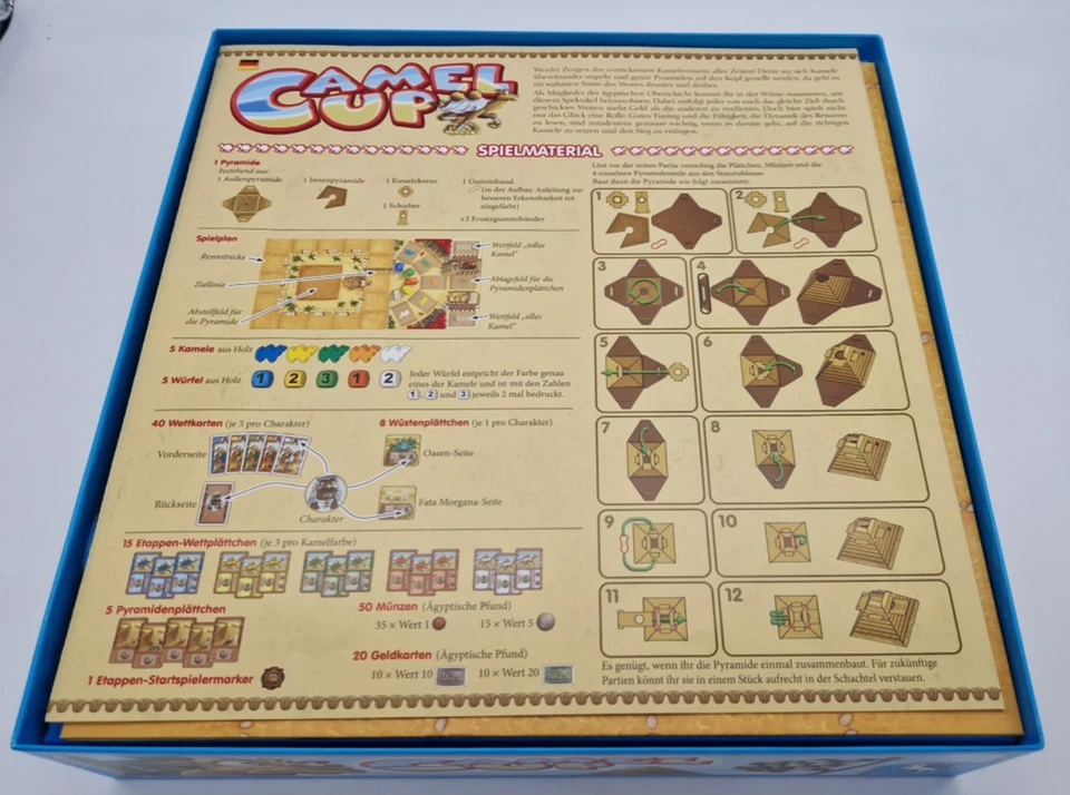 Pegasus Camel Up Gesellschaftsspiel Camel Cup Brettspiel - Bild 3 von 4