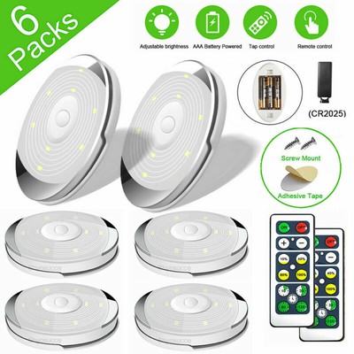 Schrankleuchten 8 LED Spot Batteriebetrieben Nachtlicht mit