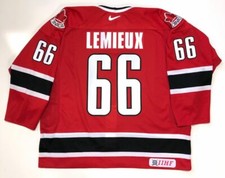 MARIO LEMIEUX 2002 TEAM CANADA GOLD AUTHENTIC NIKE JERSEY 56 PENGUINS NWOT