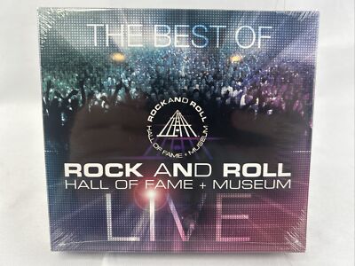 TIME LIFE Best Of Rock & Roll Hall Of Fame Museum Live 3-disc CD Set NEW SEALED
