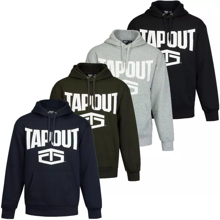 Tapout large logo hoodie mens clearance