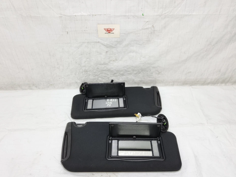 2015-2020 Dodge Charger Sun Visor Sunvisor Left Right Set Illuminated Extendable Foto 2 de 4