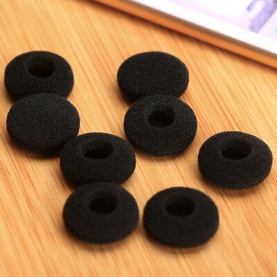 30Pcs 15mm Soft Foam Sponge Earphone Headphone Earbud Ear Pad Covers Replacement
