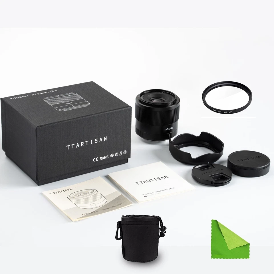 TTArtisan AF 23mm F1.8 ED Lens X Mount APS-C Prime Lens for Fuji X Mount Cameras - Image 2 of 4