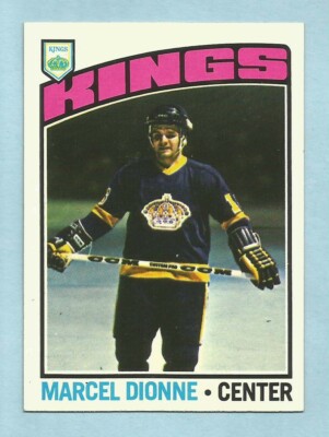 Carte De Collection Hockey 1976-77 Topps Marcel Dionne - PSA 7 - Los Angeles Kings #91