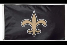 New Orleans Saints 3 x 5 foot flag