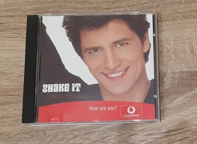 SHAKE IT Sakis Rouvas GREEK SONGS CD Eurovision 2004 ΣΑΚΗΣ ΡΟΥΒΑΣ Rare Collectib
