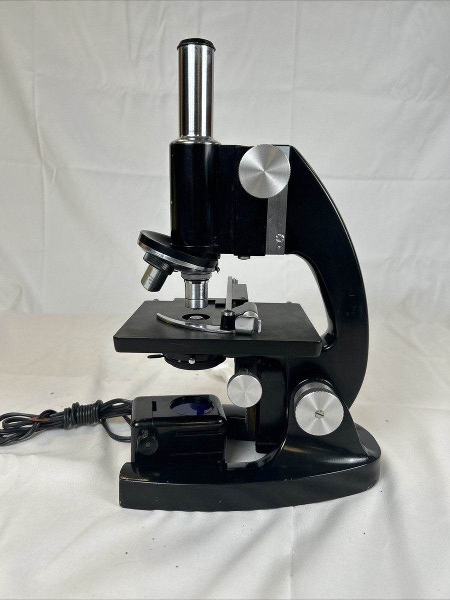 【超希少】1930's BAUSCH&LOMB - L ROUND Vintage Bausch And Lomb Microscope B&L With Lamp | eBay