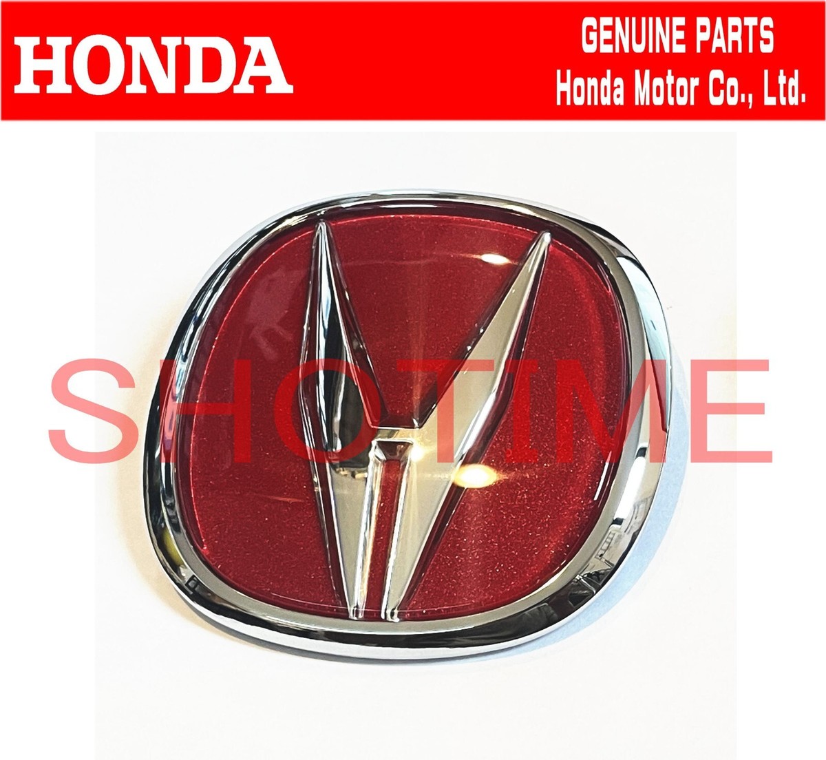 HONDA ACURA GENUINE INTEGRA TYPE-R Rear RED Badge Emblem OEM ITR
