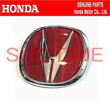 Honda Acura Genuine Integra Type-r Rear Red Badge Emblem Oem Itr