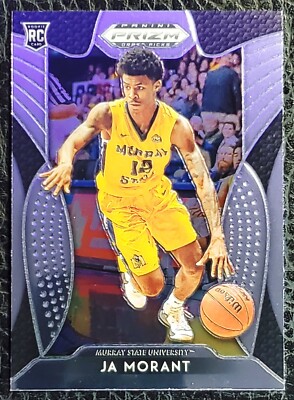 2019 Panini Prizm Draft Picks #2 Ja Morant Rookie Card RC - Memphis Grizzlies