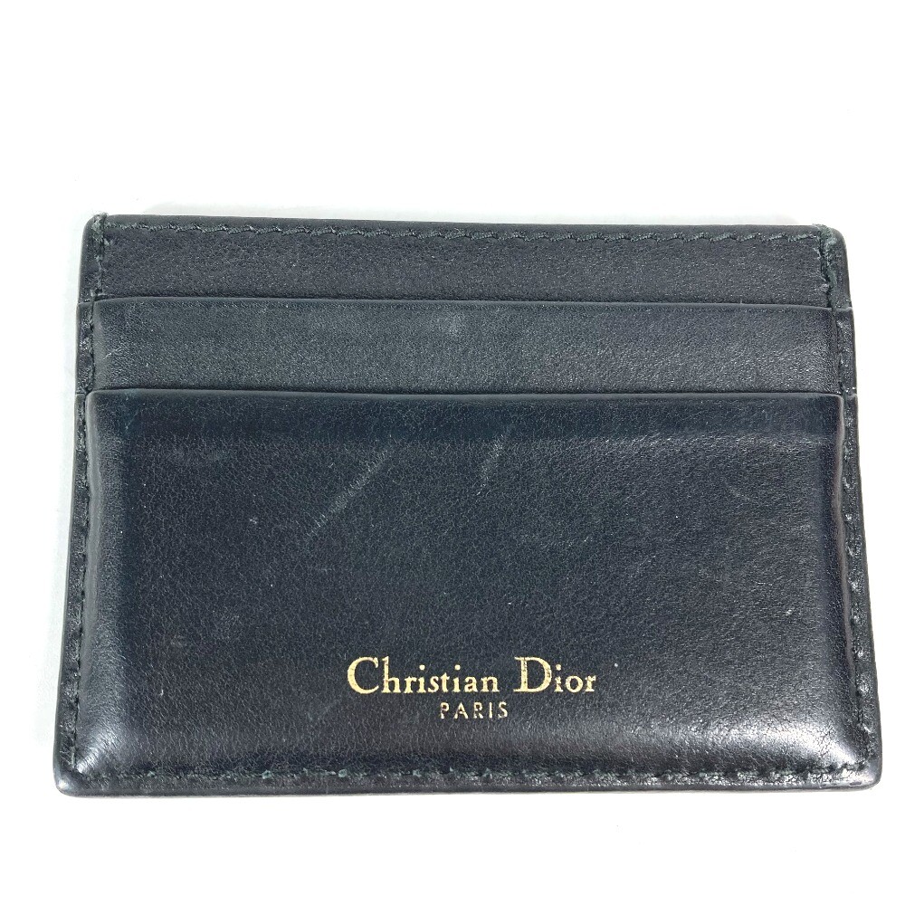 Dior 26-MA-1128 Pass case logo Business Card Holder Card Dior 26-MA-1128 Pass case logo Business Card Holder Card