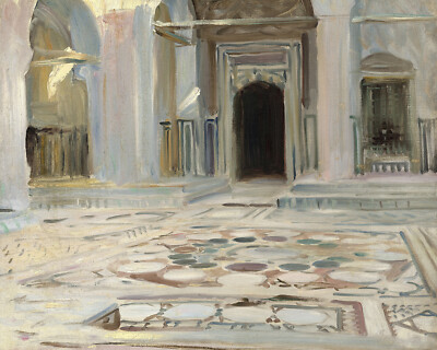 John Singer Sargent 1891 Pavement Cairo Painting Giclee Print on Fine Art Paper