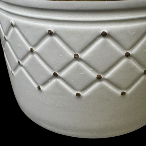 Gibson Golden Basket Flat Coffee Cup White and Gold Set of 4 - Picture 15 of 24