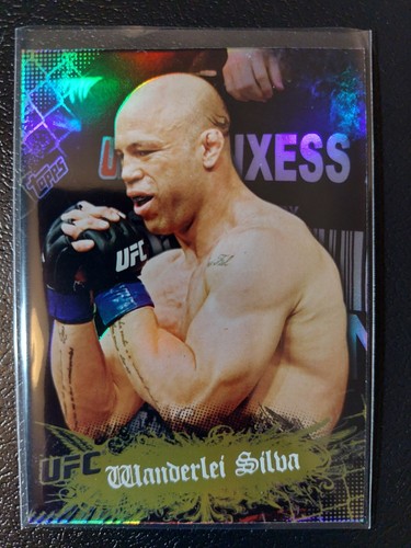 Wanderlei Silva #64 2010 UFC Main Event Thick Gold Parallel