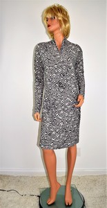 norma kamali leopard dress