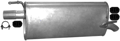 VAUXHALL MERIVA A 1.6 100/105/87HP 2003-2010 Exhaust Rear Silencer+ - Picture 1 of 1