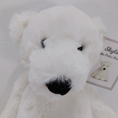 Aurora Lulu Plush SKYLER the Polar Bear 9.5" Stuffed Animal Toy w/tags ๐ปโโ ๐ปโโ - Picture 2 of 9
