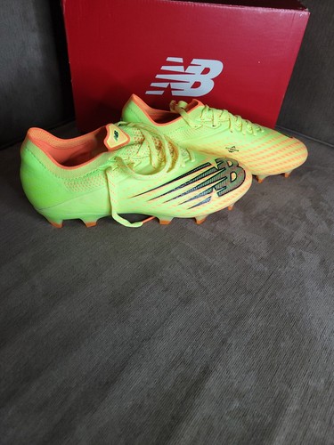 NIB New Balance Furon V6 Pro Soccer Cleats MSF1FS65 lime glow Size 7 men - Picture 2 of 11