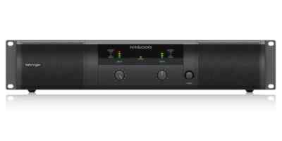 Behringer NX6000 6000W 2-channel Power Amplifier Black w/tracking