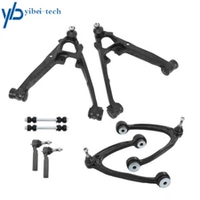 Front Upper and Lower Control Arms Kit For Chevy Silverado GMC Sierra 1500 Tahoe