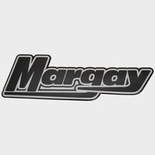 Bass Cat Boat Raised Emblem Decal LH7054 | Margay Sticker Black Gray