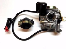 20MM 139 QMB GY6 50CC 50 CARBURADOR COLECTOR DE ADMISIÓN BOTA SCOOTER CICLOMOTOR