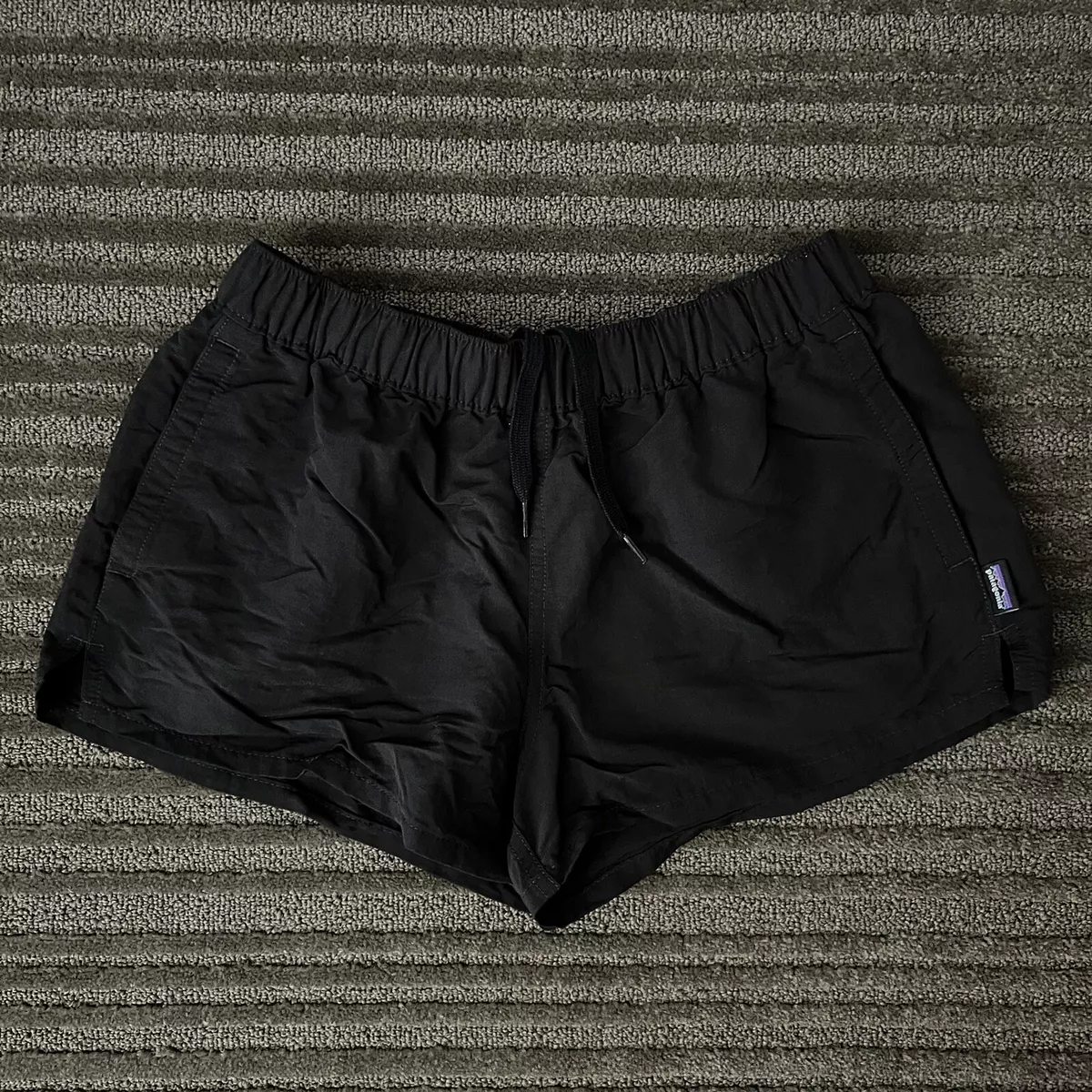 Patagonia barely hot sale baggies black