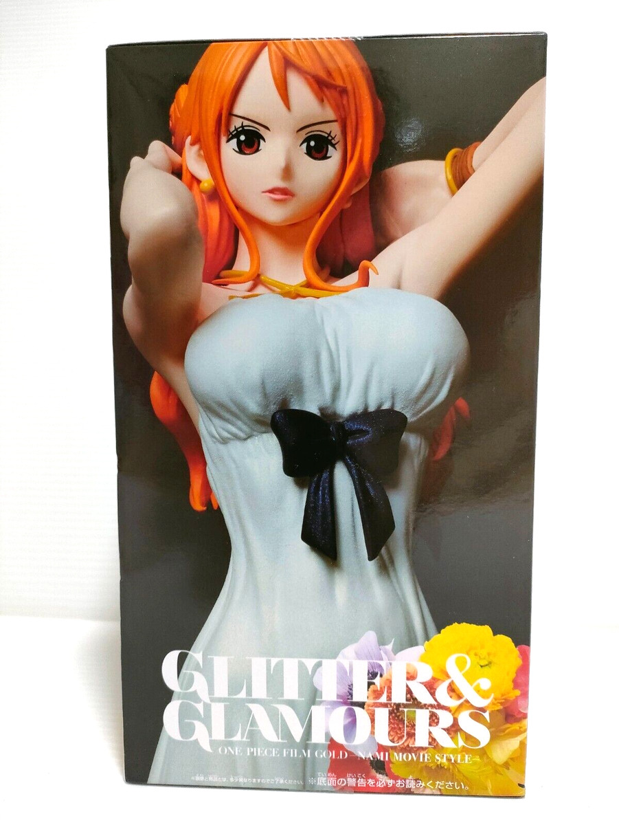 MAR168121 - ONE PIECE FILM GOLD & GLITTER STYLE NAMI FIG ASST