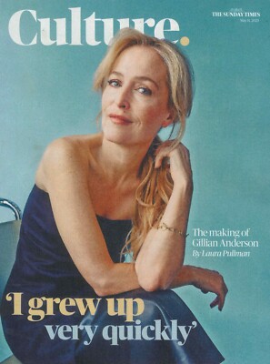 Sunday Times Culture Magazine Gillian Anderson, Pedro Pascal, W. Goggins 11.5.25