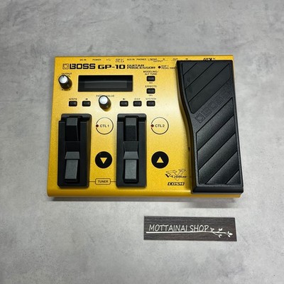 BOSS GP-10 Guitar Processor Multi-Effects Synth Modeling Synthesizer Tested Good