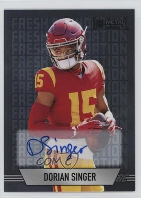 2024 Skybox Metal Universe Champions Fresh Foundation Dorian Singer Auto 6o2