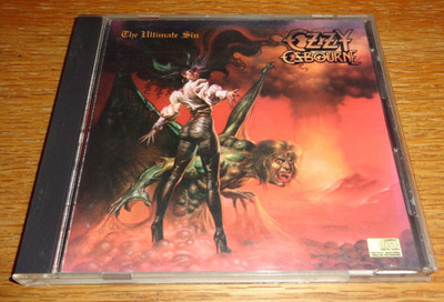 Ozzy Osbourne Ultimate Sin CD DADC Early Pressing Original Mastering Jake E Lee