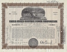 United States Electric Power Corporation, 1930er Jahre