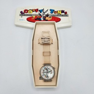 Vintage 1994 Armitron Looney Tunes Bugs Bunny Watch w/ Moving Carrots & Arms 1994 Vintage Armitron Musical Quartz LOONEY | Mercari main image 3