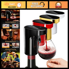 5-in-1 Electric Wine Decanter & Aerator, Smart Liquor Dispenser, Adjustable Dosi
