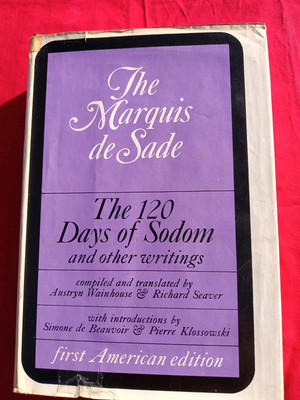 The Marquis de Sade - 120 days of Sodom and other writings, first printing 1966