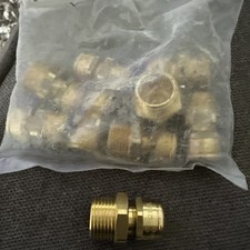 Brass ring-type glands x9