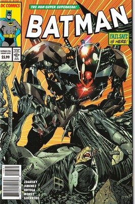 BATMAN #126 (2016) ZDARSKY / JIMENEZ ~ MARCH CARDSTOCK VARIANT ~ UNREAD NM