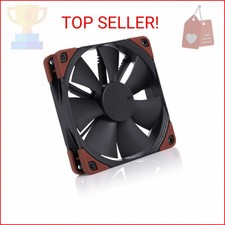 Noctua NF-F12 iPPC 3000 PWM, Heavy Duty Cooling Fan, 4-Pin, 3000 RPM 120mm, Bla