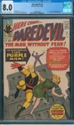 2 GRADED COMICS: Daredevil #4 CGC 8.0 and Daredevil #9 CGC 8.5