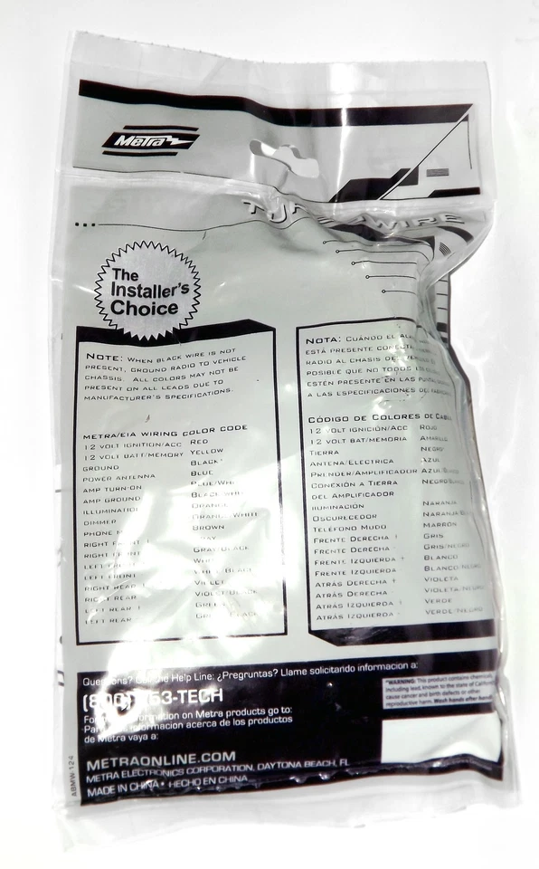 Chicote de fios OEM Metra Turbowire para Buick Chevy GMC 98-08 71-2003-1 - Imagem 3 de 3