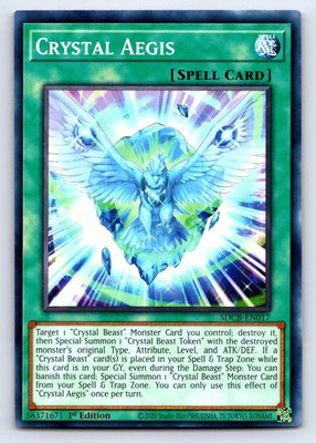 Crystal Aegis Common Structure Deck: Legend of the Crystal Beasts SDCB-EN017 LP