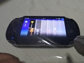 Sony PS Vita 1000 WIFI PCH-1100 Black Console New Screen & Backcover
